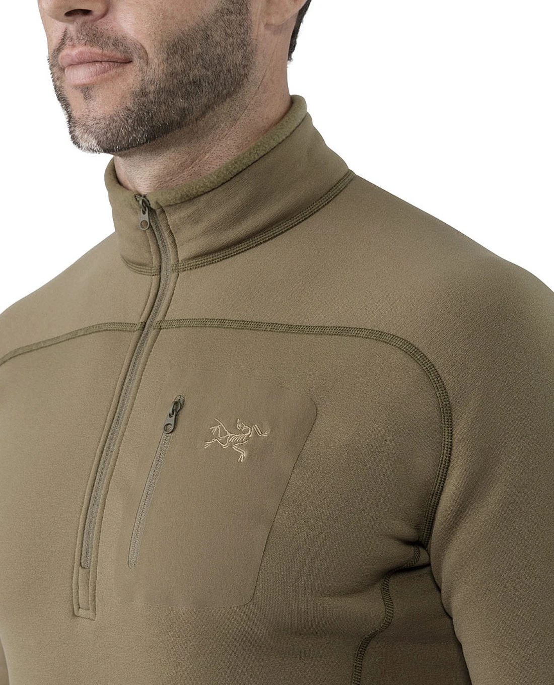 Cold WX Zip Neck SV Crocodile – Bild 2