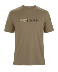 Leaf Word Short Sleeve T-Shirt Men's Crocodile