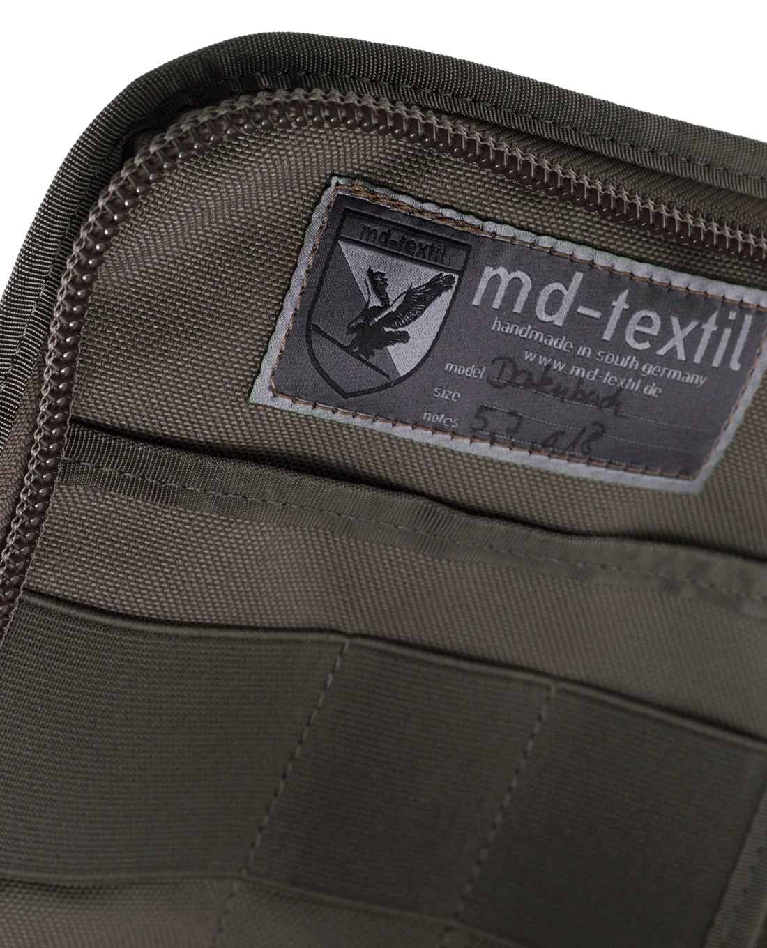 Datenbuch DINA5 Steingrau Oliv – Bild 5