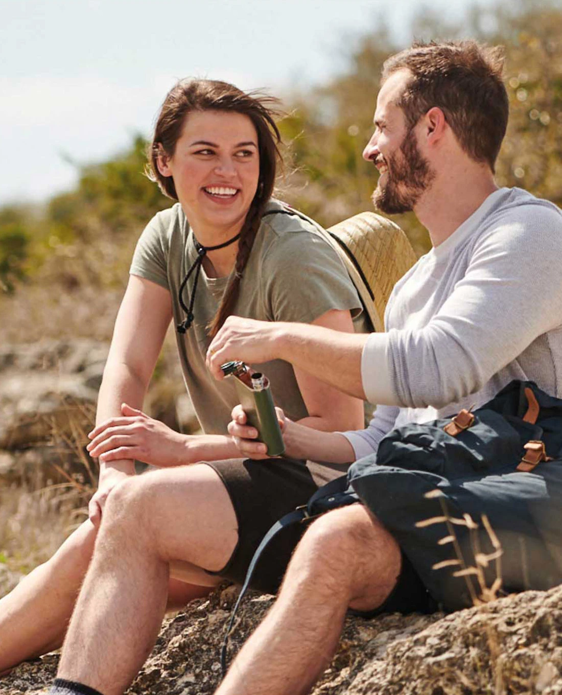 Stanley Classic Wide Mouth Flask 0.23l Matt Schwarz – Bild 5