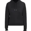 Damen Hoodie Black On Black