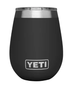 Yeti Rambler 10 Oz Wine Tumbler Black Schwarz