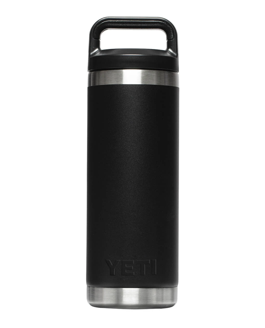 Yeti Rambler 18 Oz Bottle Black Schwarz – Bild 2